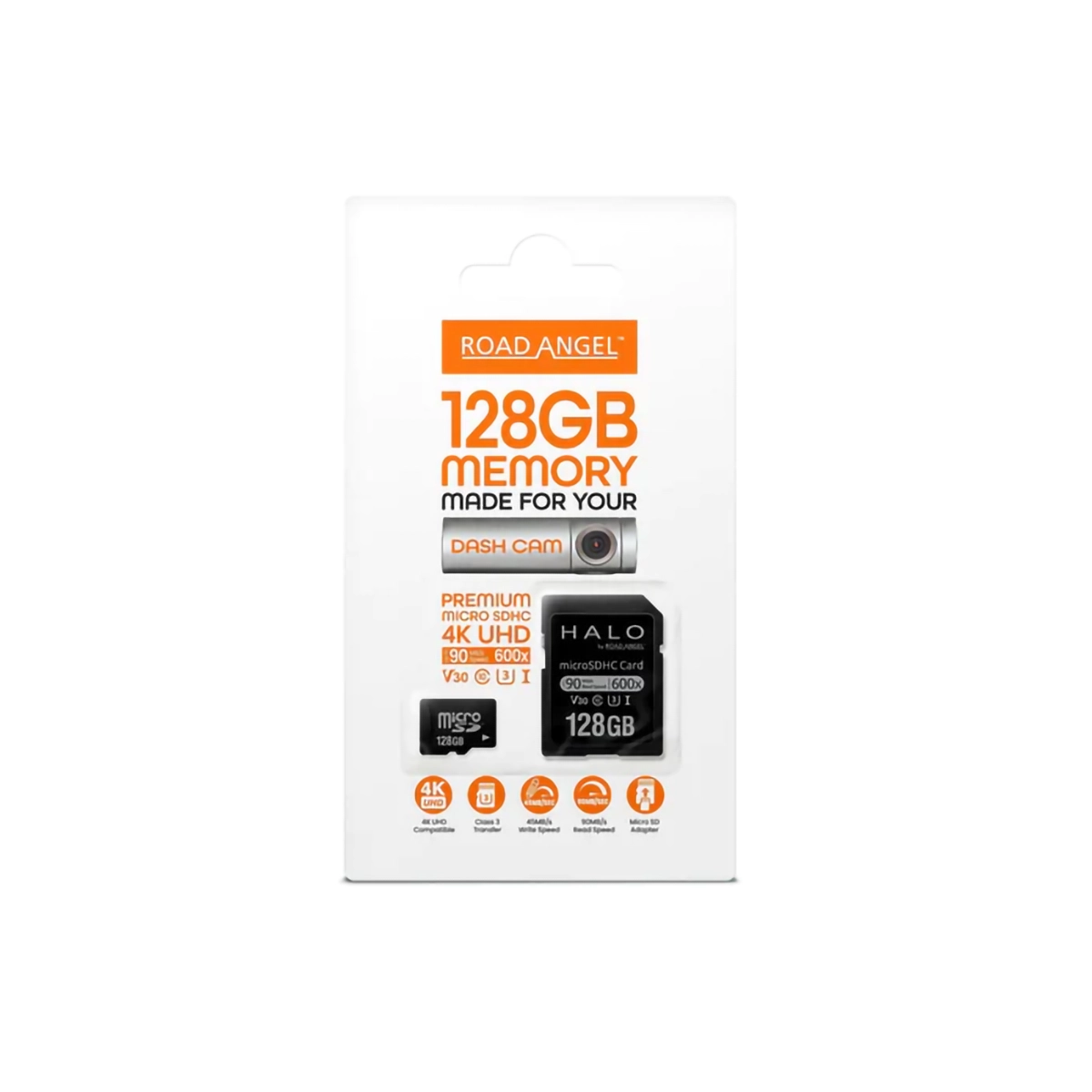 ROAD ANGEL 128GB MicroSD Card