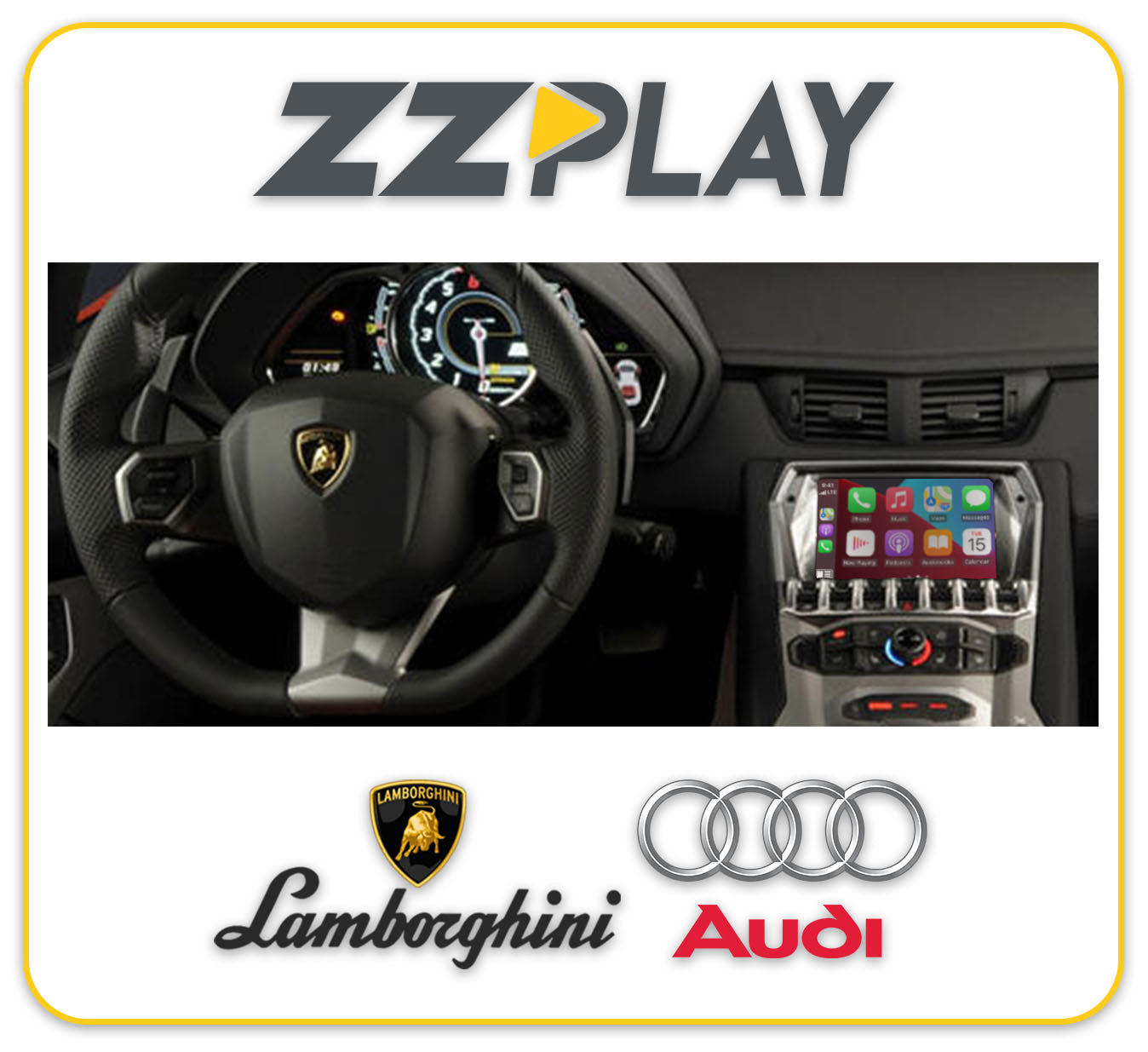 IT2-RMC ZZPLAY Wireless CarPlay Android Auto and Cameras Input Integration Kit
