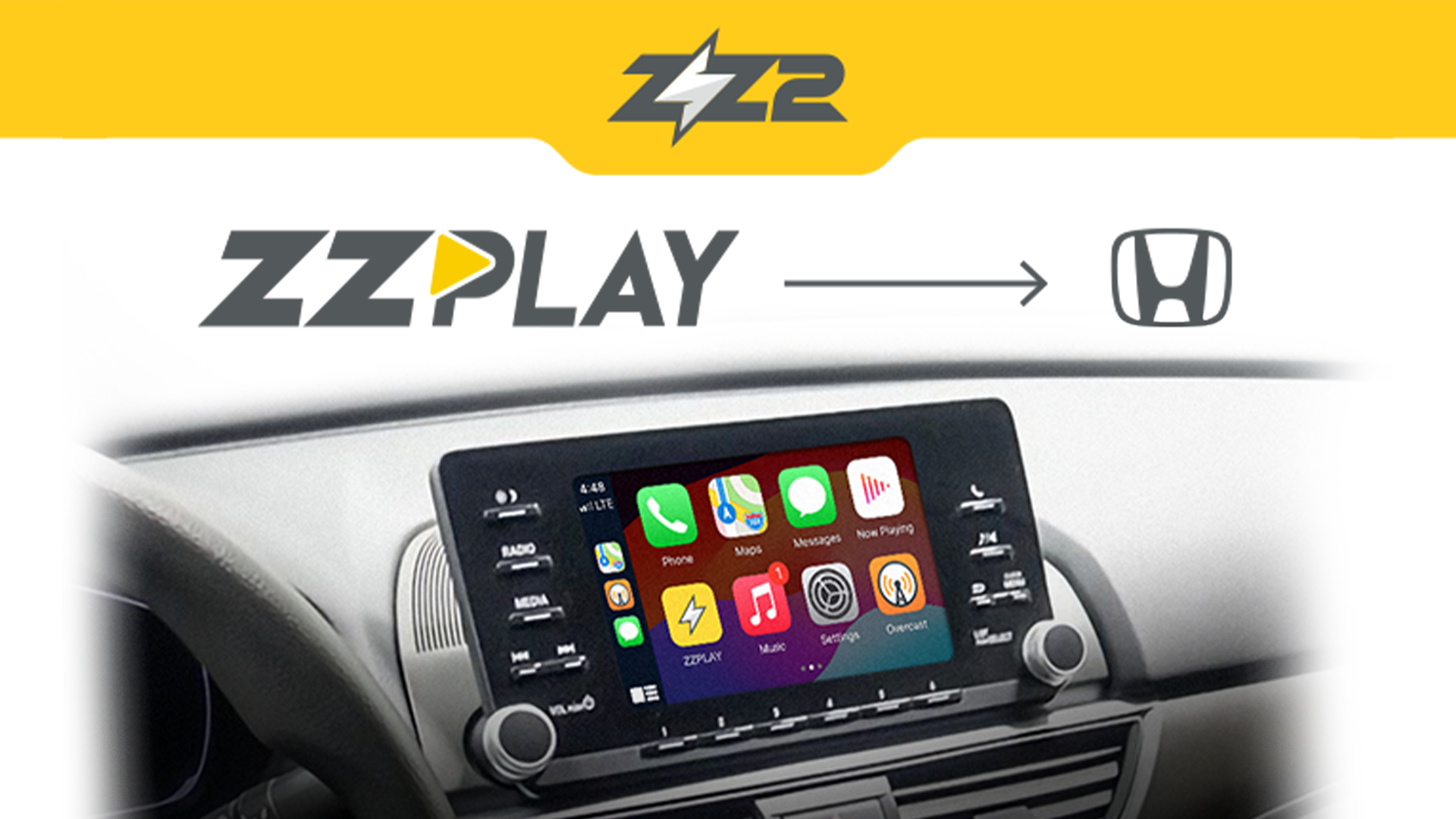 NEW ZZPLAY for Honda Accord