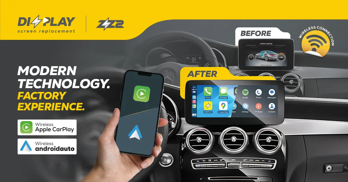 How to Upgrade Your Mercedes-Benz Infotainment Screen Without Replacing the Factory Radio