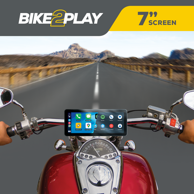 BIKE2PLAY Plus 7" CarPlay & Android Auto