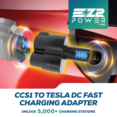 CCS1 to Tesla DC Fast Portable EV Charging Adapter