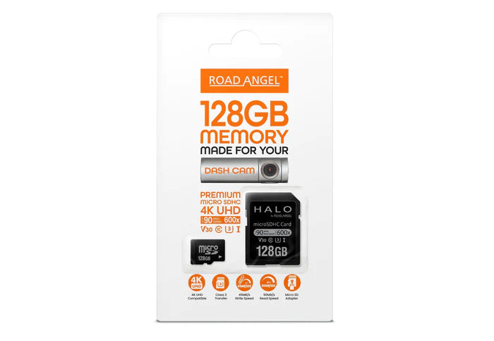 ROAD ANGEL 128GB MicroSD Card