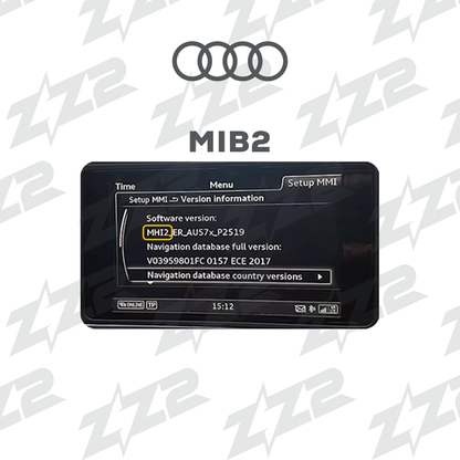 10.25" DIZZPLAY for AUDI A3 (8V) 2014-2020 equipped with the MIB2 - LHD