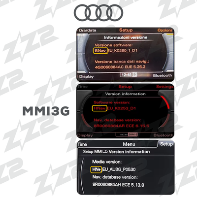 10.25" DIZZPLAY for AUDI A4/S4/A5/S5 (B8/8T/8F) 2009-2016 equipped with the 3G MMI system - LHD