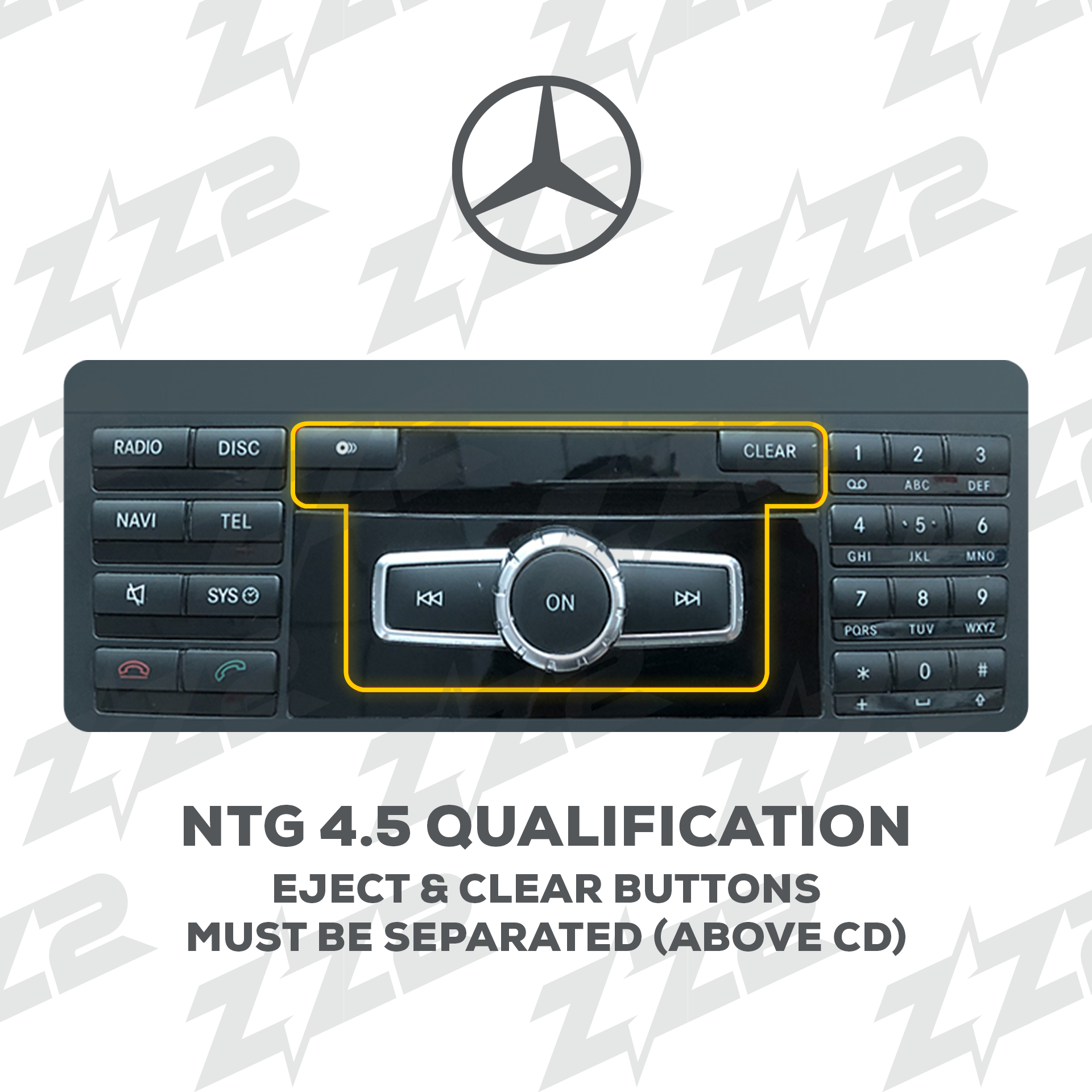 10.25" DIZZPLAY for MB E Class Coupe (C207/A207) 2012-2015 equipped with the NTG45 - LHD.