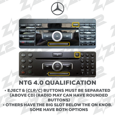 10.25" DIZZPLAY for MB E Class Coupe (C207/A207) 2009-2011 equipped with the NTG4 - LHD.