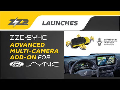 ZZC-SY4C Multi-Composite Camera Add-On for Ford SYNC 3 & SYNC 4