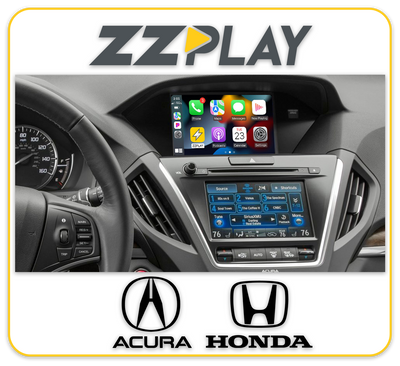 ITZ-ACURA-A ZZPLAY Wireless CarPlay Android Auto and Cameras Input Integration Kit